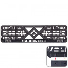Рамка номерного знаку Vitol об`ємні букви Subaru