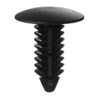 Кріплення обшивки (крило, бампер, радіатор) один капелюшок типу ялинка, круглий, чорний, шт