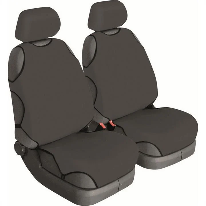 Автомобільні чохли-майки на передні сидіння універсальні Beltex Cotton 2шт сірий 11110