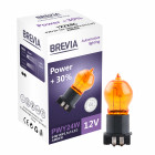 Галогенна автолампа Brevia PWY24W 12В 24W WP3 Amber Power +30% CP