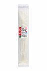 Пластикові стяжки-хомути CarLife 4.8x450 100шт білі